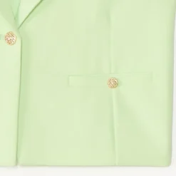 Veste sans manches style blazer pour fille