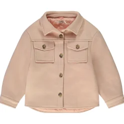 Veste surchemise en drap de laine pour fille