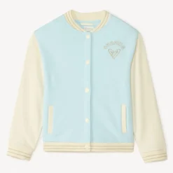 Veste teddy avec inscription 3D pour fille