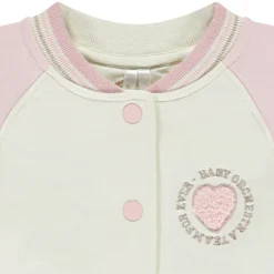 Veste teddy en molleton effet color bock pour bébé fille