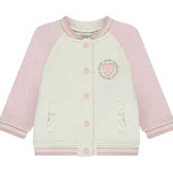 Veste teddy en molleton effet color bock pour bébé fille