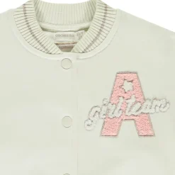 Veste Teddy en molleton effet colorblock pour fille