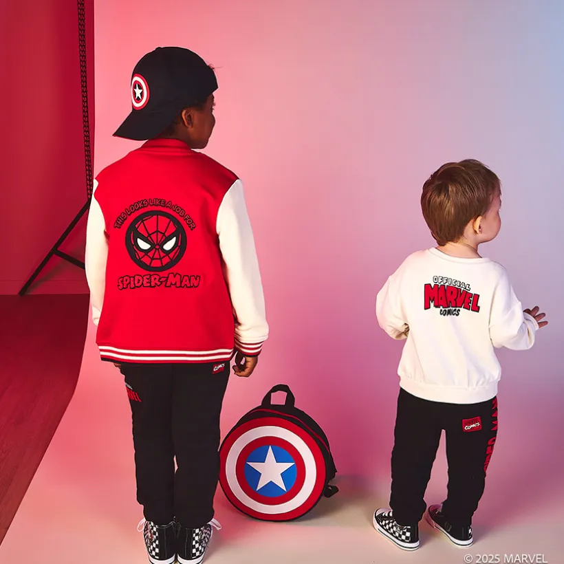 Veste teddy en molleton Spider-Man Marvel pour garçon