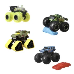Véhicule Monster Trucks 1/64 (modèle aléatoire)
