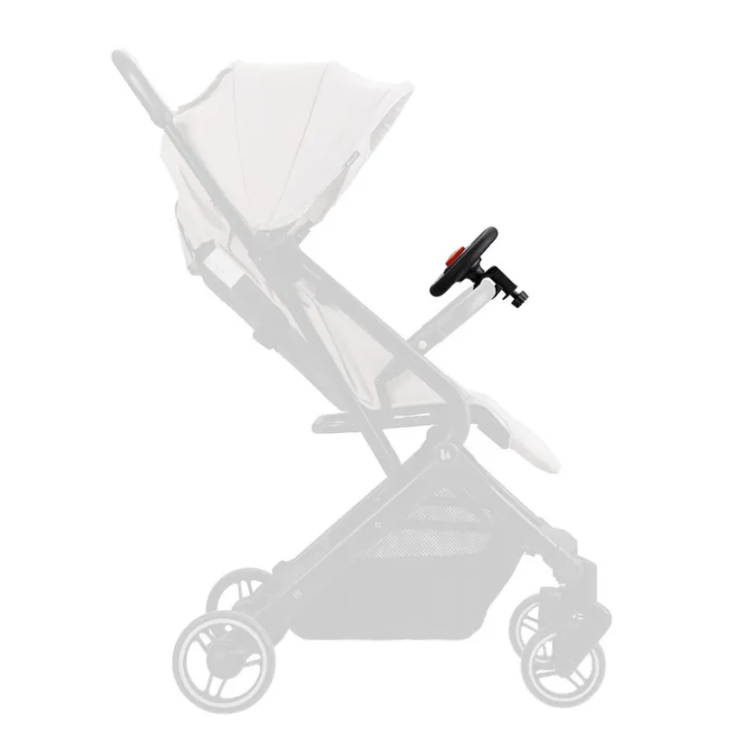 Volant pour poussette Black